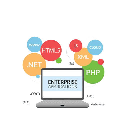 Enterprise ERP system concept