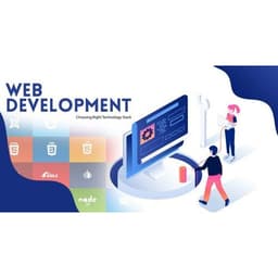 Web application development concept